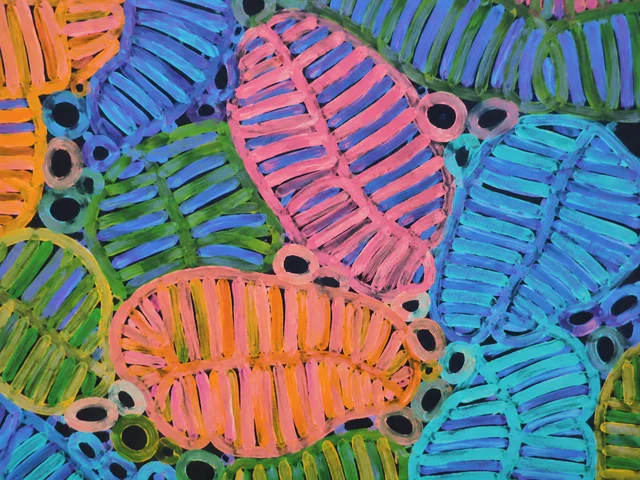 Decorative abstract artwork