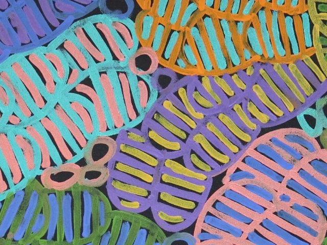 Decorative abstract artwork