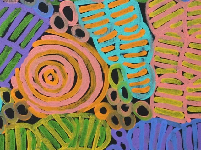 Decorative abstract artwork