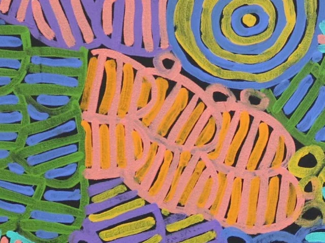 Decorative abstract artwork
